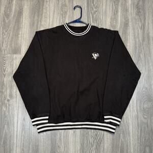 VTG 90s Pittsburgh Penguins NHL Hockey Logo Sweatshirt Sz XL Cutter And Buck